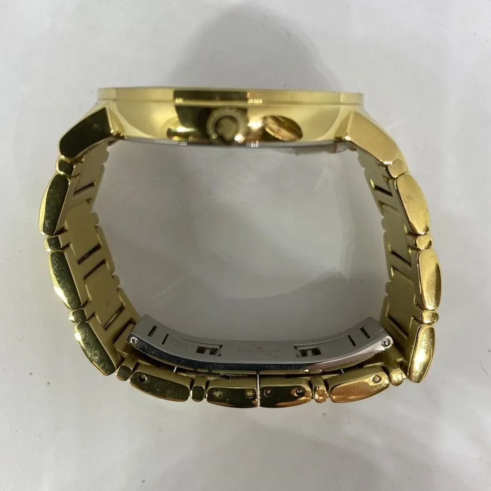 Kate Spade 0394 Womens Gold Stainless Steel Analog Dial Quartz Wrist Watch XX581
